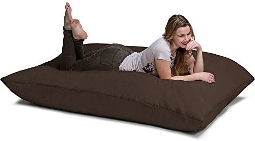Jaxx Pillow Saxx 5.5-Foot - Huge Bean Bag Floor Pillow And Lounger, Charcoal 10 Jaxx Pillow Saxx 5.5-Foot - Huge Bean Bag Floor Pillow And Lounger, Charcoal - Image 10