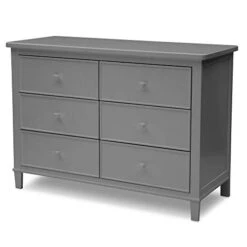 Delta Children Haven 6 Drawer Dresser, Greenguard Gold Certified, White -Best Furniture Store 31FQr6OP3bL
