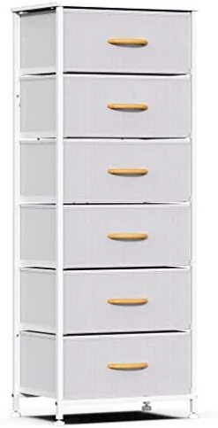 Vertical Dresser Storage Tower, Steel Frame, Wood Top, Easy Pull Textured Fabric Bins - Organizer Unit For Bedroom, Hallway, Entryway, Closets - 5 Drawers- CHARCOAL 16 Vertical Dresser Storage Tower, Steel Frame, Wood Top, Easy Pull Textured Fabric Bins - Organizer Unit For Bedroom, Hallway, Entryway, Closets - 5 Drawers- CHARCOAL -Best Furniture Store 31FogkaXdSL. AC