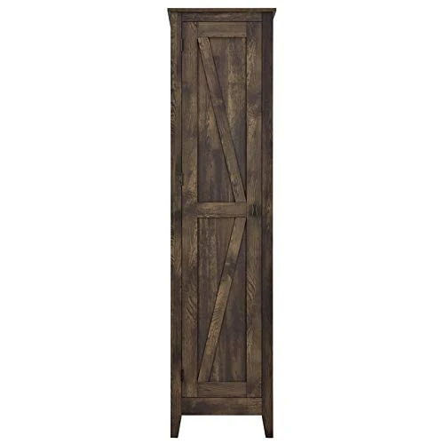 Ameriwood Home Farmington Wide Storage Cabinet, 18", Rustic 3 Ameriwood Home Farmington Wide Storage Cabinet, 18", Rustic - Image 3