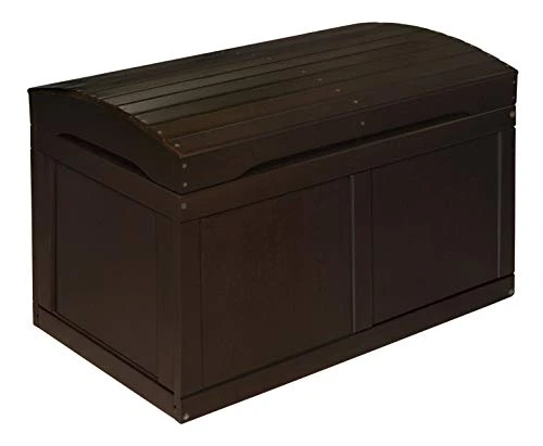 Hardwood Safety Hinge Barrel Top Toy Storage Chest 4 Hardwood Safety Hinge Barrel Top Toy Storage Chest - Image 4