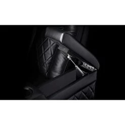 Valencia Tuscany Recliner | Premium Top Grain Italian Nappa 11000 Leather, Power Reclining, Power Lumbar Support, Power Headrest (Single Recliner, Black) -Best Furniture Store 31Gu2xq8qgL