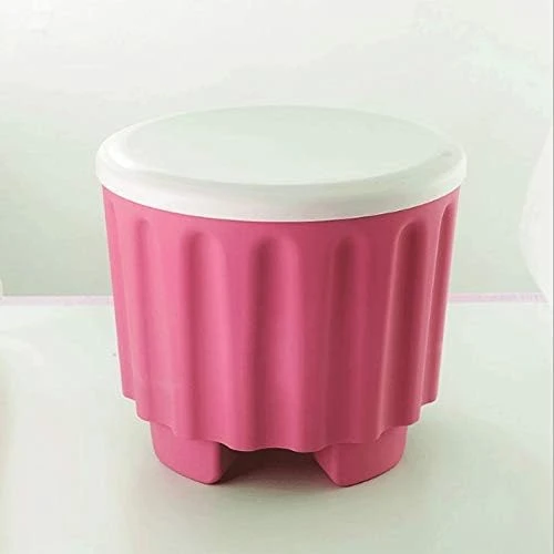 DOUBAO Plastic Storage Stool Multi-Function Overlay Storage Stool Fashion Creative Adult Stool Furniture (Color : D) 10 DOUBAO Plastic Storage Stool Multi-Function Overlay Storage Stool Fashion Creative Adult Stool Furniture (Color : D) - Image 10