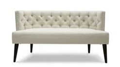 Jennifer Taylor Home Celine Settee, Sky Neutral -Best Furniture Store 31IKgbwQ6pL