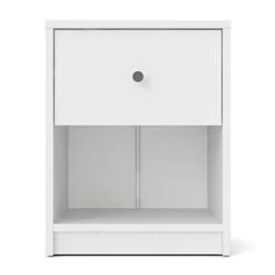 Home Square 2 Piece Bedroom Set With 2 One Drawer Nightstands In White 7 Home Square 2 Piece Bedroom Set With 2 One Drawer Nightstands In White -Best Furniture Store 31JJN676bAL