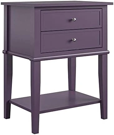 Ameriwood Home Franklin Accent Table 2 Drawers, Black 11 Ameriwood Home Franklin Accent Table 2 Drawers, Black - Image 11
