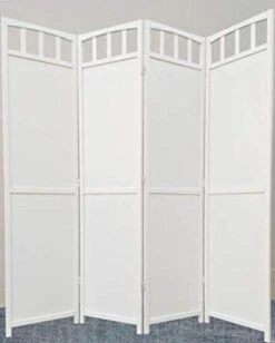 Mission Pine Wood Room Divider 3 To 10 White (4) -Best Furniture Store 31L7OFaZpdL. AC