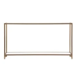 SEI Furniture Bergen Narrow Metal Console Table, Gold 9 SEI Furniture Bergen Narrow Metal Console Table, Gold -Best Furniture Store 31L8KkQV37L