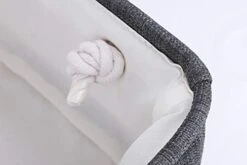 Large Toy Storage Organizer Baskets Laundry Bins With Handle Square Gift Box With Sturdy Rod Clothes Container Decorative Empty Cubes Bag For Home Closet Shelves Baby Nursery Play Room -Best Furniture Store 31LRcmaSdmL