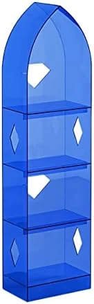 EYCIEROT Acrylic Bookshelf, Kids Study Shelf,Multi-Layer Options, Multi Colors, Sturdy And Transparent, Suitable For Bedroom Study Living Room,Gray,S 10 EYCIEROT Acrylic Bookshelf, Kids Study Shelf,Multi-Layer Options, Multi Colors, Sturdy And Transparent, Suitable For Bedroom Study Living Room,Gray,S - Image 10