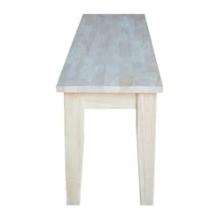 International Concepts Shaker Style Bench, Unfinished -Best Furniture Store 31MYdg5RAYL