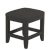Bedford Black Vanity Bench