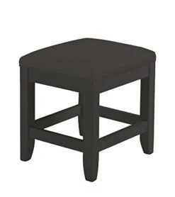 Bedford Black Vanity Bench