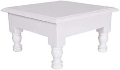 Lalhaveli Wooden Chowki For Puja Chowki For Sitting Kids Stool Study Room Décor 13 Inch Chowki -Best Furniture Store 31OMRPqrvQL. AC