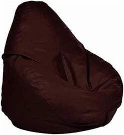 Ample Decor Leather Bean Bag Cover (No Filling), Plush Toys Storage Soft Leatherette, Water Resistant, Durable Construction Sturdy Zipper, Ideal For Teenagers, Adults – Tan Brown -Best Furniture Store 31OO34Wj4NL. AC