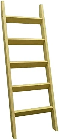 Blanket Ladder 5 Ft. Premium Wood Rustic Decorative Quilt Ladder. Pure White Vintage Wooden Decor. Blankets Holder Rack 9 Blanket Ladder 5 Ft. Premium Wood Rustic Decorative Quilt Ladder. Pure White Vintage Wooden Decor. Blankets Holder Rack - Image 9