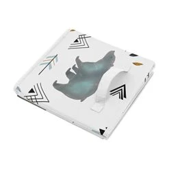 Sweet Jojo Designs Bear Mountain Boy Small Fabric Toy Bin Storage Box Chest For Baby Nursery Or Kids Room - Watercolor Slate Blue, Black And White 7 Sweet Jojo Designs Bear Mountain Boy Small Fabric Toy Bin Storage Box Chest For Baby Nursery Or Kids Room - Watercolor Slate Blue, Black And White -Best Furniture Store 31Ovw7EWTlL