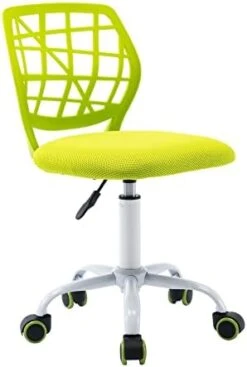 Villeston Desk Chair For Boys Girls And Teens Mesh Computer Bedroom Office Study Chair Ergonomic Small Swivel Height Adjustable Chair With Wheels, Black -Best Furniture Store 31PCFe9eq9L. AC