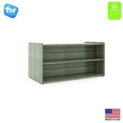 Tot Mate Double Sided 5-Section Shelving Unit For Kids Toy Storage Organizer (Shadow Elm Gray, Ready-to-Assemble) -Best Furniture Store 31QzqnCfOxL