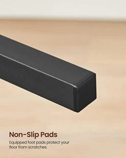 VASAGLE Dining Chair Set Of 2, Rustic Wood Chairs With Metal Steel Frame, Easy To Assemble, Stable, Comfortable Seat, Modern Farmhouse Chair For Kitchen, Bedroom, Living Room, Rustic Brown And Black 13 VASAGLE Dining Chair Set Of 2, Rustic Wood Chairs With Metal Steel Frame, Easy To Assemble, Stable, Comfortable Seat, Modern Farmhouse Chair For Kitchen, Bedroom, Living Room, Rustic Brown And Black -Best Furniture Store 31RifIwd4KL