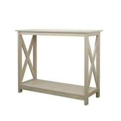 Rainbow Sophia Console Table Entryway Table Sofa Table, Modern Farmhouse Wood Console Table With 2-Tier Storage, 39 Inch, White Oak -Best Furniture Store 31RjljR3oXL