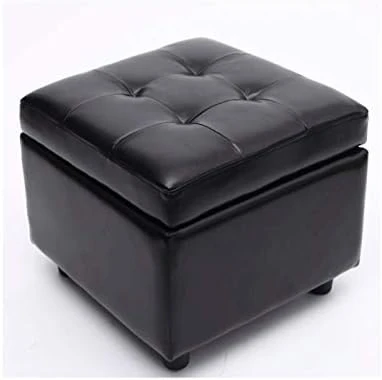 DOUBAO Storage Stool Leather Toy Storage Box Chair Shoe Replacement Stool Square Household Storage Leather Storage Stool (Color : D) 8 DOUBAO Storage Stool Leather Toy Storage Box Chair Shoe Replacement Stool Square Household Storage Leather Storage Stool (Color : D) - Image 8