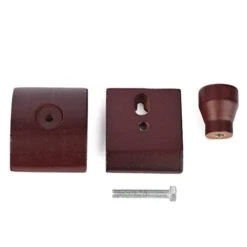 [6 Pack] Mahogany Quilt Wall Hangers To Showcase Your Work – Extra Wide Strong Grip Tapestry Hangers For Walls – Easy To Install Quilt Hanger Clips With Hardware Included – Wooden Tapestry Hanger -Best Furniture Store 31RqrcRZhQL