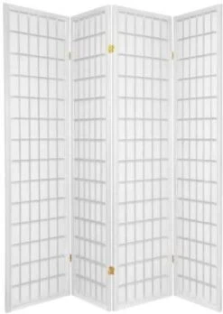 Panel Shoji Screen Room Divider 3-10 Panel (4 Panel, Black, White, Cherry, Natural) -Best Furniture Store 31SuTAlRNLL