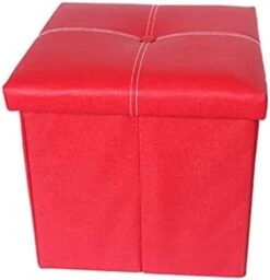 CDYD Storage PU Leather Footrest Stool Step Space Saving Square Strong Load Capacity Solid Furniture Home Office (Color : Gray) 17 CDYD Storage PU Leather Footrest Stool Step Space Saving Square Strong Load Capacity Solid Furniture Home Office (Color : Gray) -Best Furniture Store 31T5F730syL. AC