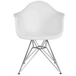 Flash Furniture 2 Pack Alonza Series White Plastic Chair With Chrome Base 17 Flash Furniture 2 Pack Alonza Series White Plastic Chair With Chrome Base -Best Furniture Store 31TDUwm6f2L