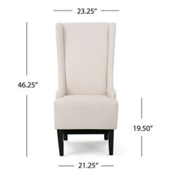 Christopher Knight Home Callie Fabric Dining Chair, Beige, 23.25" X 28.75" X 46.25" -Best Furniture Store 31USePKeUwL
