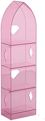 EYCIEROT Acrylic Bookshelf, Kids Study Shelf,Multi-Layer Options, Multi Colors, Sturdy And Transparent, Suitable For Bedroom Study Living Room,Gray,S 15 EYCIEROT Acrylic Bookshelf, Kids Study Shelf,Multi-Layer Options, Multi Colors, Sturdy And Transparent, Suitable For Bedroom Study Living Room,Gray,S - Image 15