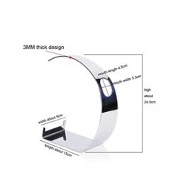 CdyBox European Stainless Steel Creative Wine Shelf Household Wine Bottle Rack -Best Furniture Store 31VROgPeX7L