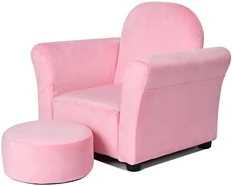 Bonrcea Kids Armchair,Sofa Chair,Toddler Couch Chair, Upholstered Chair With Ottoman (Grey) 7 Bonrcea Kids Armchair,Sofa Chair,Toddler Couch Chair, Upholstered Chair With Ottoman (Grey) - Image 7