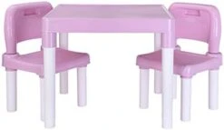 Plastic Kids Table And 2 Chairs Set, Set For Boys Or Girls Toddler Leaning Chair Drawing Chair (20x20x17.31inch, Pink) 9 Plastic Kids Table And 2 Chairs Set, Set For Boys Or Girls Toddler Leaning Chair Drawing Chair (20x20x17.31inch, Pink) -Best Furniture Store 31Vllrf1k0L. AC