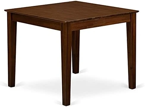 East West Furniture Modern Dining OxT-OAK-T Mid Century Table Square Tabletop Finish, 36 X 30 9 East West Furniture Modern Dining OxT-OAK-T Mid Century Table Square Tabletop Finish, 36 X 30 - Image 9