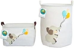 KAZULO Unicorn Hamper Set, Large Round Unicorn Laundry Basket, Kids Laundry Basket Set, Kids Hamper, Toy Storage, 2 Bin (Watermelon Unicorn Bundle) 19 KAZULO Unicorn Hamper Set, Large Round Unicorn Laundry Basket, Kids Laundry Basket Set, Kids Hamper, Toy Storage, 2 Bin (Watermelon Unicorn Bundle) -Best Furniture Store 31WrJiorGcL. AC