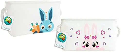 KAZULO Unicorn Hamper Set, Large Round Unicorn Laundry Basket, Kids Laundry Basket Set, Kids Hamper, Toy Storage, 2 Bin (Watermelon Unicorn Bundle) 8 KAZULO Unicorn Hamper Set, Large Round Unicorn Laundry Basket, Kids Laundry Basket Set, Kids Hamper, Toy Storage, 2 Bin (Watermelon Unicorn Bundle) - Image 8