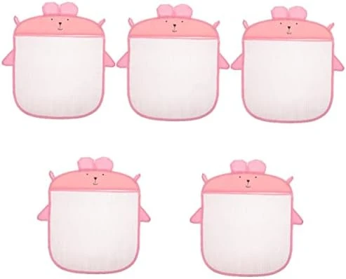 Kisangel 5pcs Toy Storage Bag Toy Organization Bags Polyester Pink Toy Baby Storage Bags 12 Kisangel 5pcs Toy Storage Bag Toy Organization Bags Polyester Pink Toy Baby Storage Bags - Image 12