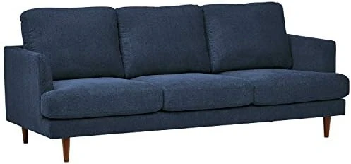 Amazon Brand – Rivet Goodwin Modern Sofa Couch, 88.6"W, Navy Blue 9 Amazon Brand – Rivet Goodwin Modern Sofa Couch, 88.6"W, Navy Blue - Image 9
