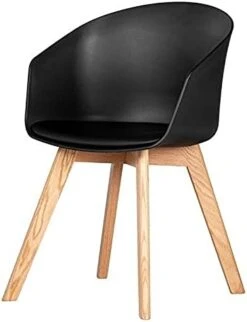 South Shore Flam Chair With Wooden Legs, 1, Pink And Wood -Best Furniture Store 31aZZGTLAnL. AC