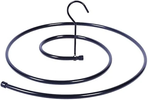 GEEKLLS Shoe Rack Organizer Circular Spiral Quilt Airing Rack Of Stainless Steel Blanket Hanger (Color : White) 6 GEEKLLS Shoe Rack Organizer Circular Spiral Quilt Airing Rack Of Stainless Steel Blanket Hanger (Color : White) - Image 6