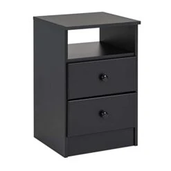 3-Piece Set With 2 Nightstands & 6-Drawer Double Dresser In Black 10 3-Piece Set With 2 Nightstands & 6-Drawer Double Dresser In Black -Best Furniture Store 31aeHJrlpfL