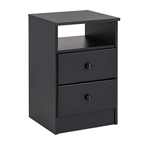 3-Piece Set With 2 Nightstands & 6-Drawer Double Dresser In Black 4 3-Piece Set With 2 Nightstands & 6-Drawer Double Dresser In Black - Image 4