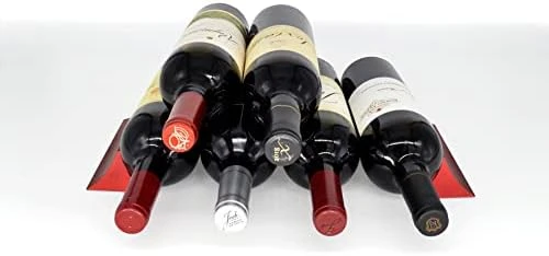 | A Table Top Wine Rack That’s Just Like Bookends For Wine For Up To 9 Bottles. (Sparkling White) 7 | A Table Top Wine Rack That’s Just Like Bookends For Wine For Up To 9 Bottles. (Sparkling White) - Image 7