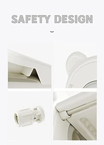 CHORBEYCH Kids Toy Organizer With 12 Storage Bins,Organizer For Kids Rooms And Toy Storage Organizer For Boys Girls (Bear, White Gray) (Organizer+Book Shelf) 4 CHORBEYCH Kids Toy Organizer With 12 Storage Bins,Organizer For Kids Rooms And Toy Storage Organizer For Boys Girls (Bear, White Gray) (Organizer+Book Shelf) - Image 4