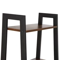 Nouva 4 Tier Ladder Shelf, Industrial Bookshelf Free Standing Steel Frame Open Display Rack Shelf Wooden Shelf For Living Room Bedroom Kitchen Home Office Bathroom Garage, Rustic Brown 12 Nouva 4 Tier Ladder Shelf, Industrial Bookshelf Free Standing Steel Frame Open Display Rack Shelf Wooden Shelf For Living Room Bedroom Kitchen Home Office Bathroom Garage, Rustic Brown -Best Furniture Store 31fHy8U1Q7L