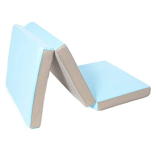 Toddler Nap Mat Bed Tri Folding Mattress With Washable Cover (24 Inches X 57 Inches X 3 Inches) 4 Toddler Nap Mat Bed Tri Folding Mattress With Washable Cover (24 Inches X 57 Inches X 3 Inches) - Image 4