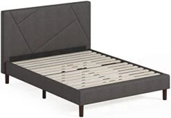 Judy Upholstered Platform Bed Frame, Full & 8 Inch Foam And Spring Mattress/CertiPUR-US Certified Foams/Mattress-in-a-Box, Full -Best Furniture Store 31gToIND3JL. AC
