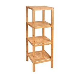 JYDQM 4 Tier Shelf Storage Rack Sturdy Bookcase Flower Stand For Home Office